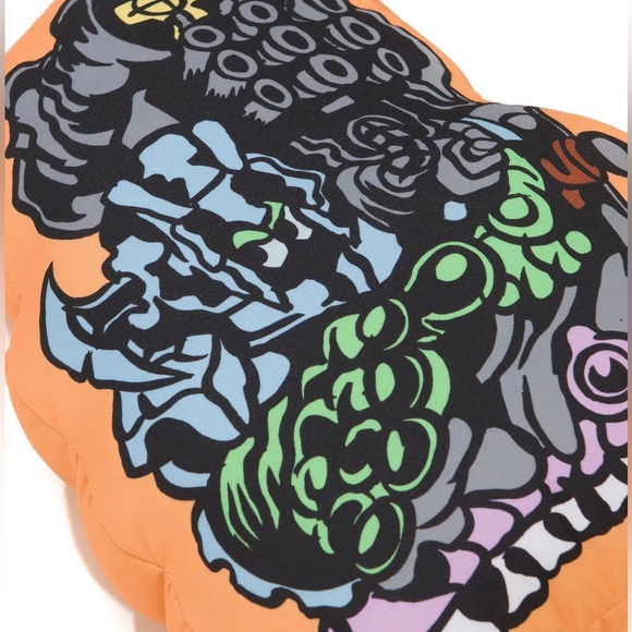 NWOT Kogan cannon orange pillow - Picture 4 of 4